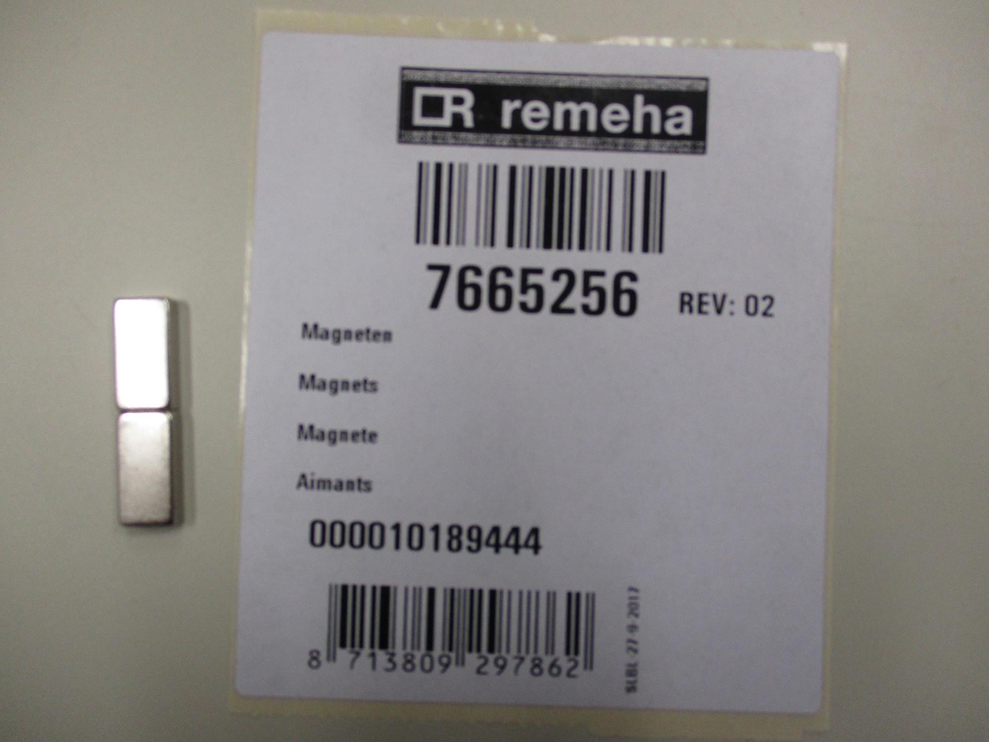 remeha onderdeel gasgestookte magneten 7665256 remeha