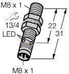 turck inductieve sensor verhoogde bi2eg08kap turck