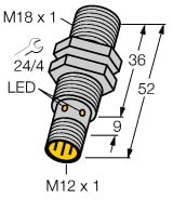 turck inductieve sensor m18 pnp turck