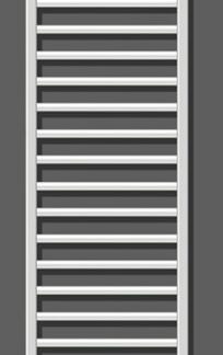 zehnder subway radiator 898w