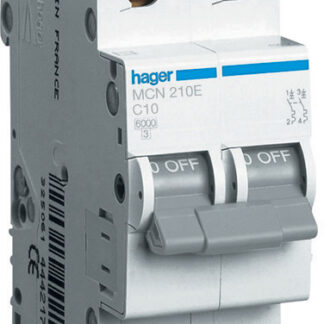 hager mcn210e installatieautomaat hager