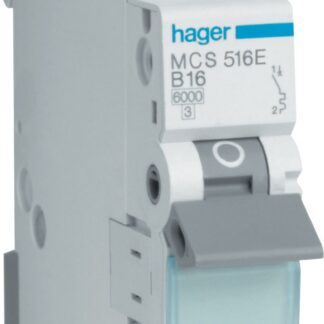 hager installatieautomaat 1p+n 6ka hager