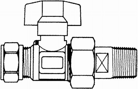bpe gaskogelkraan 15mm 1/2 ankofit