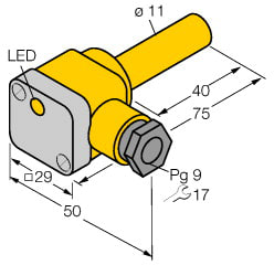 turck inductieve sensor bouwvorm k11 turck