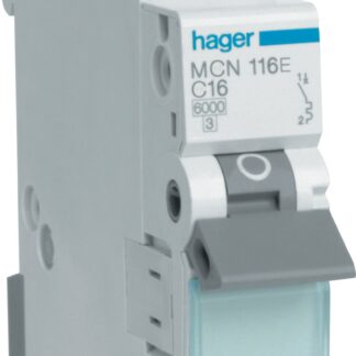 hager mcn116e installatieautomaat hager
