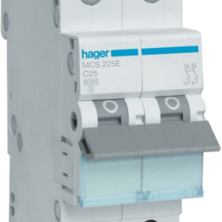 hager installatieautomaat 2p 6ka 25a hager