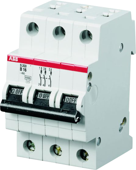 abb s203 installatieautomaat 3p s203c2 abb