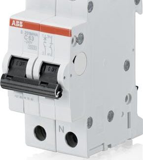 abb s201m installatieautomaat 1p+n 1000011692 abb