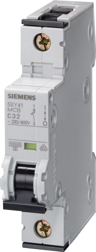 siemens 5sy61 installatieautomaat 6ka/15ka c-karakteristiek siemens