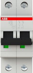 abb s202 installatieautomaat b-karakteristiek 50a abb