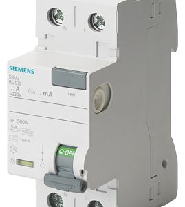 rccb 2-pole type 80 siemens