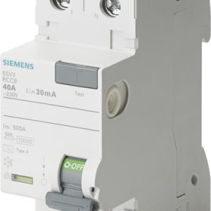 rccb 2-pole type f siemens