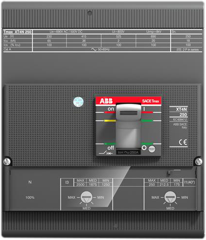 abb tmax xt4s 160/r 25 abb