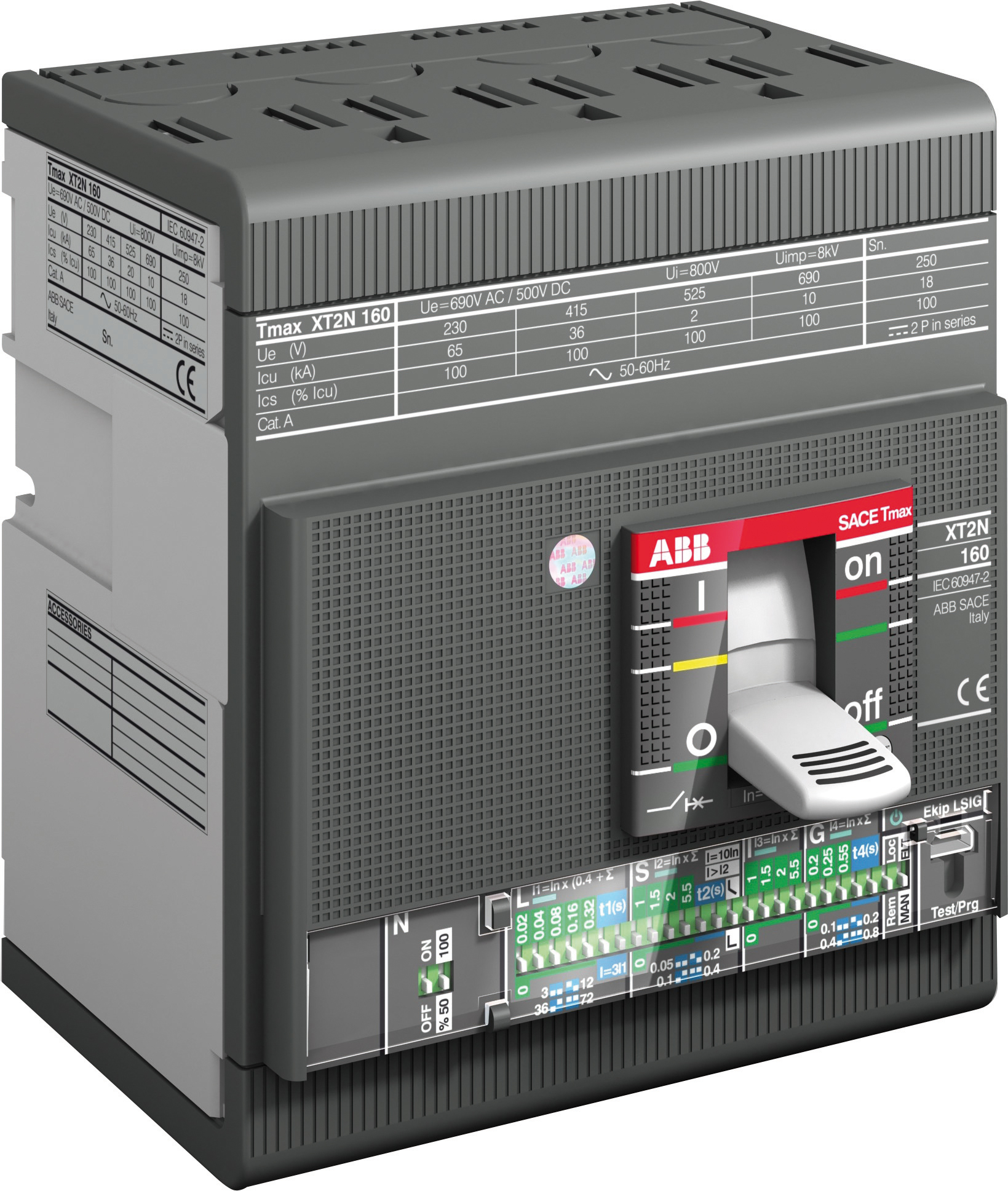 abb tmax xt2n 160/r 6,3 abb
