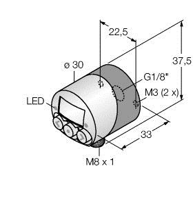 druksensor 2 pnp 6833010 turck