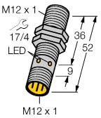 turck inductieve sensor m12 bi4um12ap6 turck