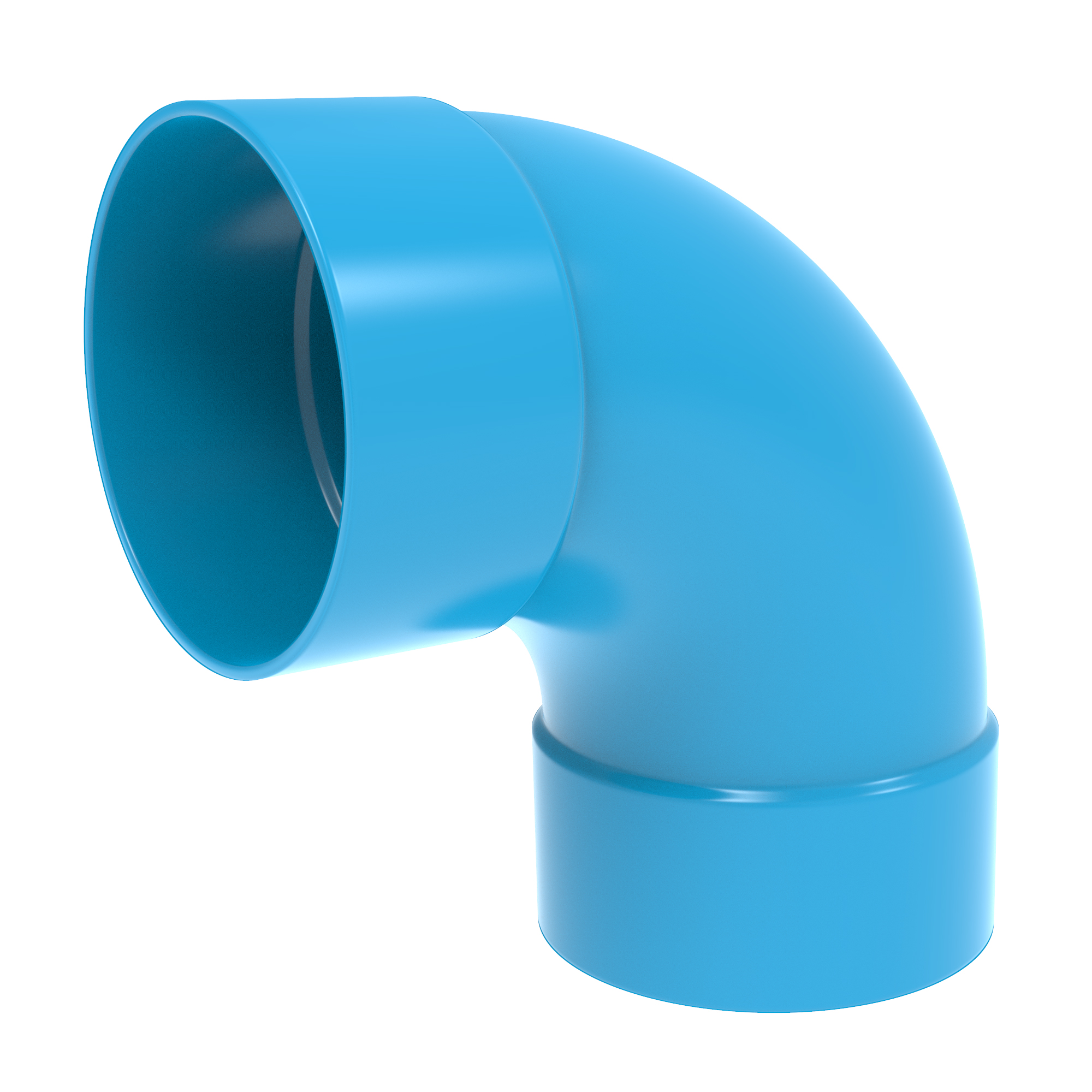 wavin ventiza bocht pvc 125mm