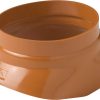 ubbink dakdoorvoerschaal 131 dakdoorvoer terracotta ubbink