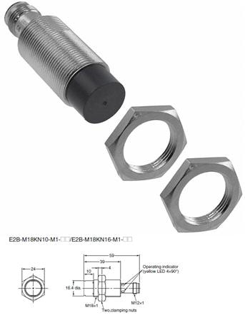 omron proximity e2bm18kn10m1b1omi omron