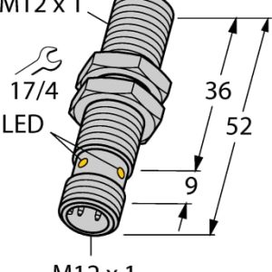 turck indicutieve sensor m12x1 turck