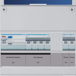 hager vision installatiekast 3-fase vkg052uk hager