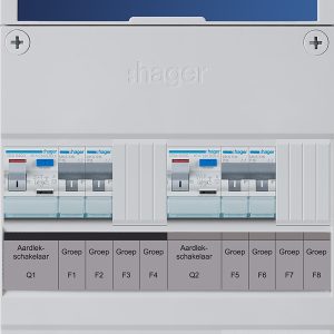 hager vision installatiekast 1-fase vkg222ef hager