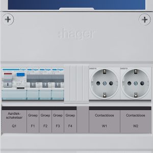 hager vision installatiekast 1-fase vkg32eww hager