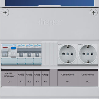 hager vision installatiekast 1-fase vkg32eww hager
