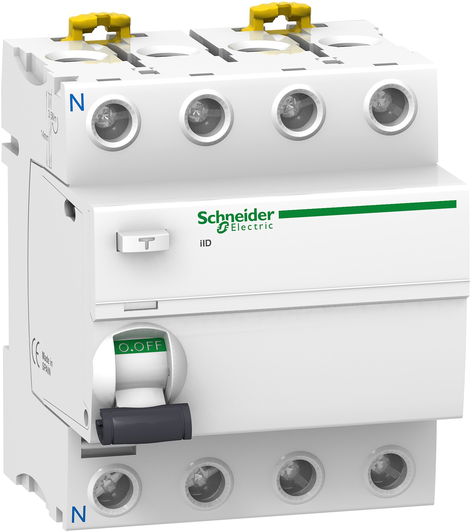 schneider electric acti9 aardlekschakelaar 4-polig schneider electric