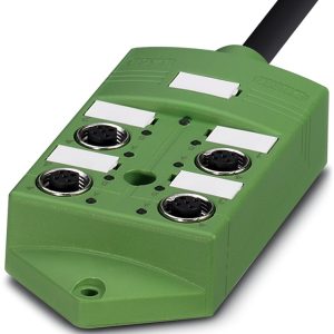 phoenix contact sensor-/actorbox m12-speedcon-busconnector metaal phoenix contact