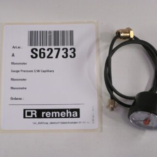 remeha onderdeel gasgestookte manometer s62733 remeha