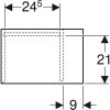geberit icon lage 400x370x245mm 502324jl1