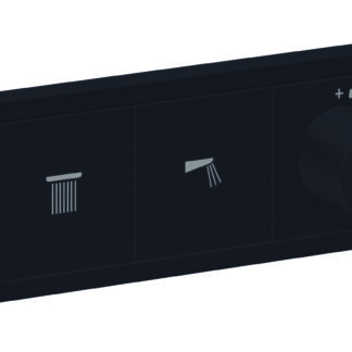 hansgrohe thermostat concealed 3 matt hans grohe