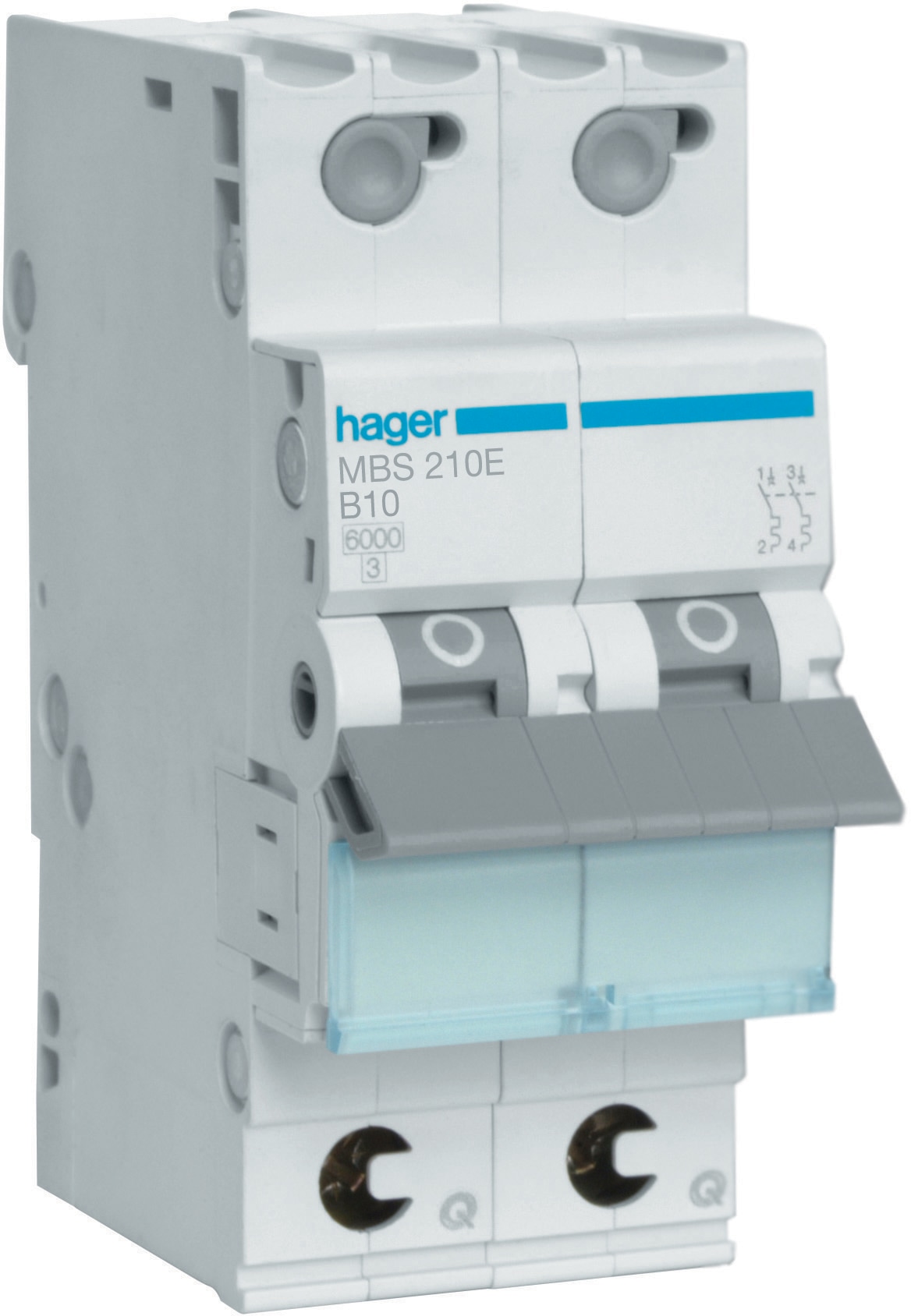 hager mbs210e installatieautomaat hager