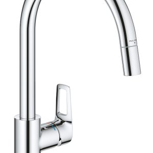 bauloop keukenmengkraan c-uitloop grohe professional