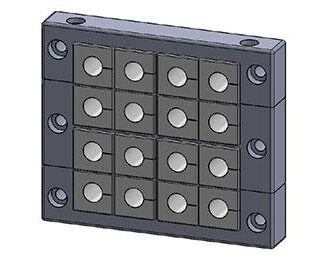 icotek doorvoerframe v2a kel 16/16-mt icotek