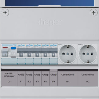 hager vision installatiekast 1-fase vkg44egtww hager