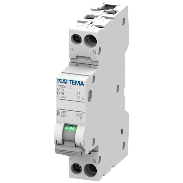 attema installatieautomaat 1p+n b-kar attema