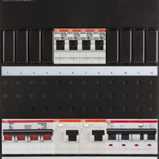 abb hafonorm installatiekast 3-fasen 4 abb