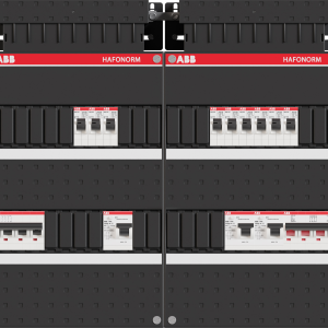 abb haf installatiekast 9 3f abb