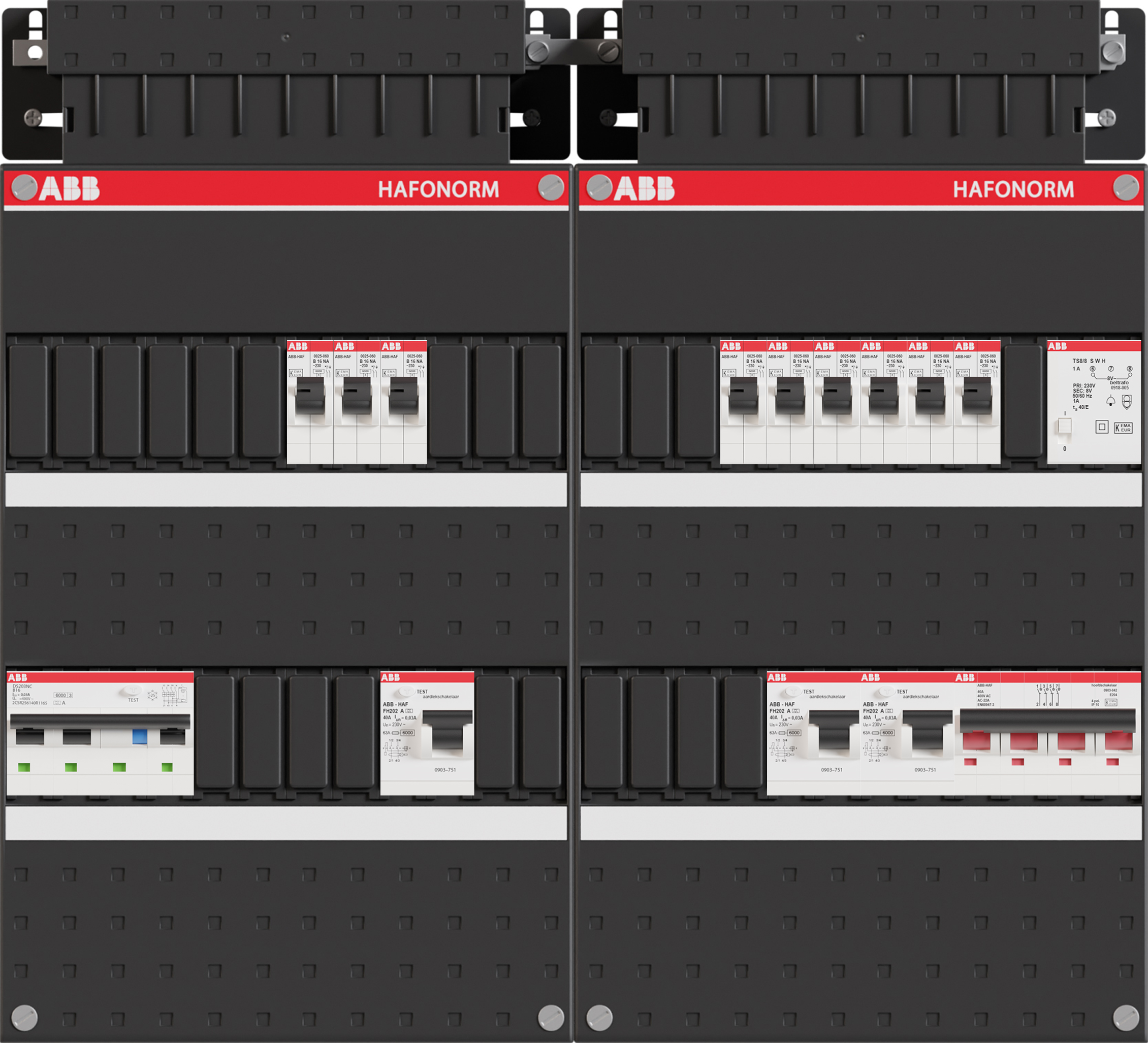 abb haf installatiekast 9 abb