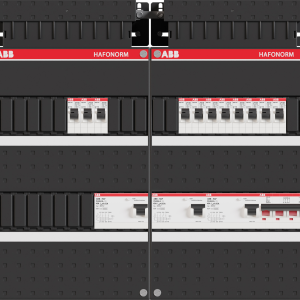 abb haf installatiekast 11 kunststof abb