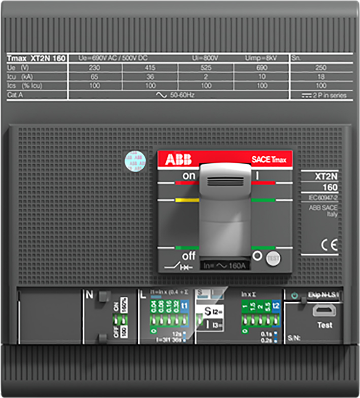 abb xt2v 160 dip lig abb