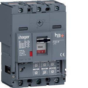 vermogensautomaat h3 p160 lsi hms100jc hager
