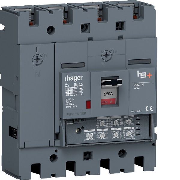 vermogensautomaat h3 p250 lsi hnt251jr hager