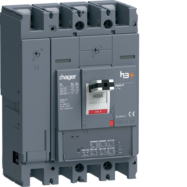 vermogensautomaat h3 p630 lsi hpw401jr hager