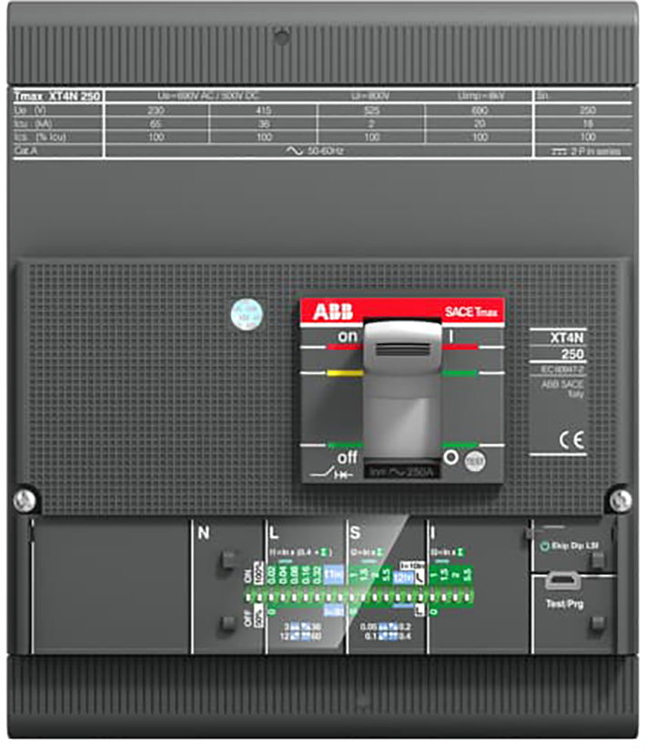 abb xt4n 250 4 abb