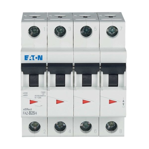 eaton faz-b25/4 installatieautomaat eaton