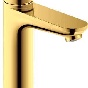 wave eéngreepswastafelmengkraan m goud duravit