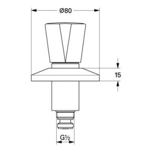 grohe binnenwerk bovendeel niet 11513000 grohe